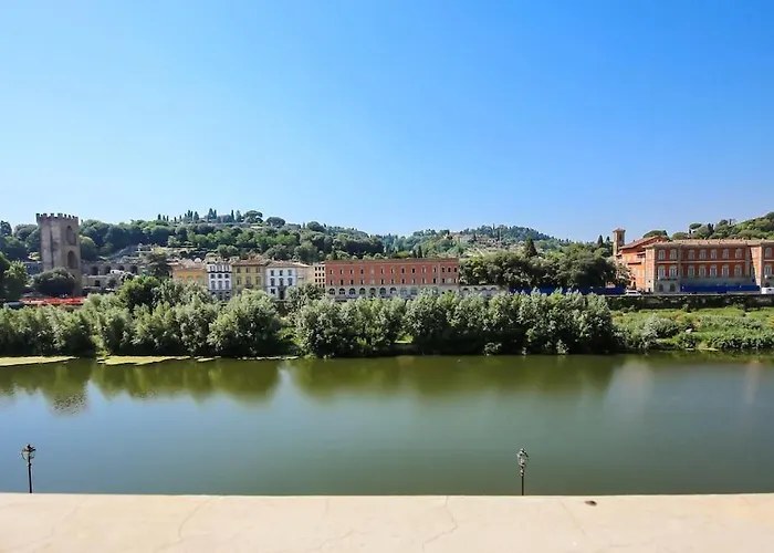 公寓 Florence- Biblioteca With View